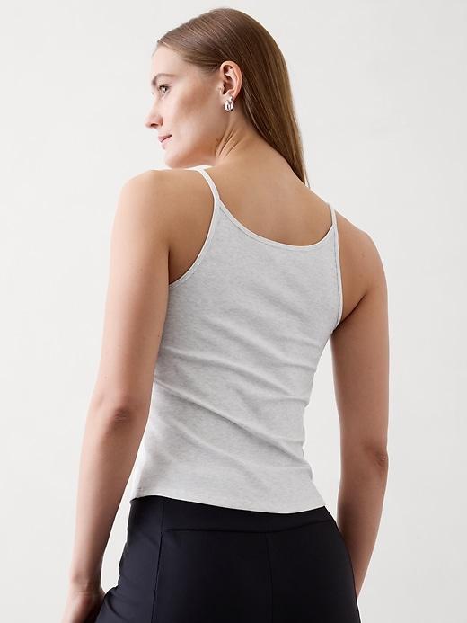 Signature Rib Thin Strap Tank Product Image
