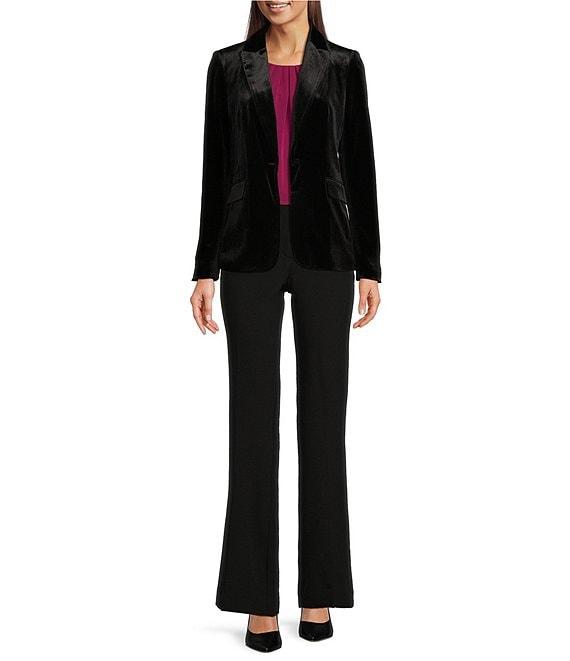 Calvin Klein Matte Jersey Pleated Crew Neck Cami Product Image