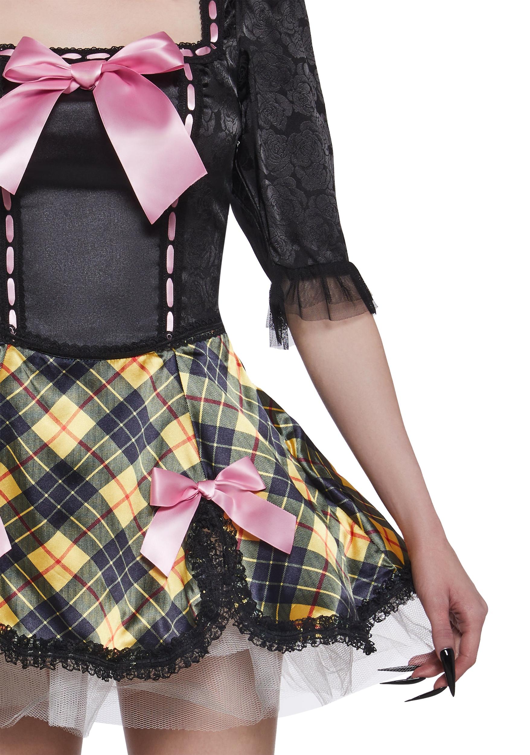 Womens Sexy Halloween Punk Marie Antoinette Costume - Black Product Image