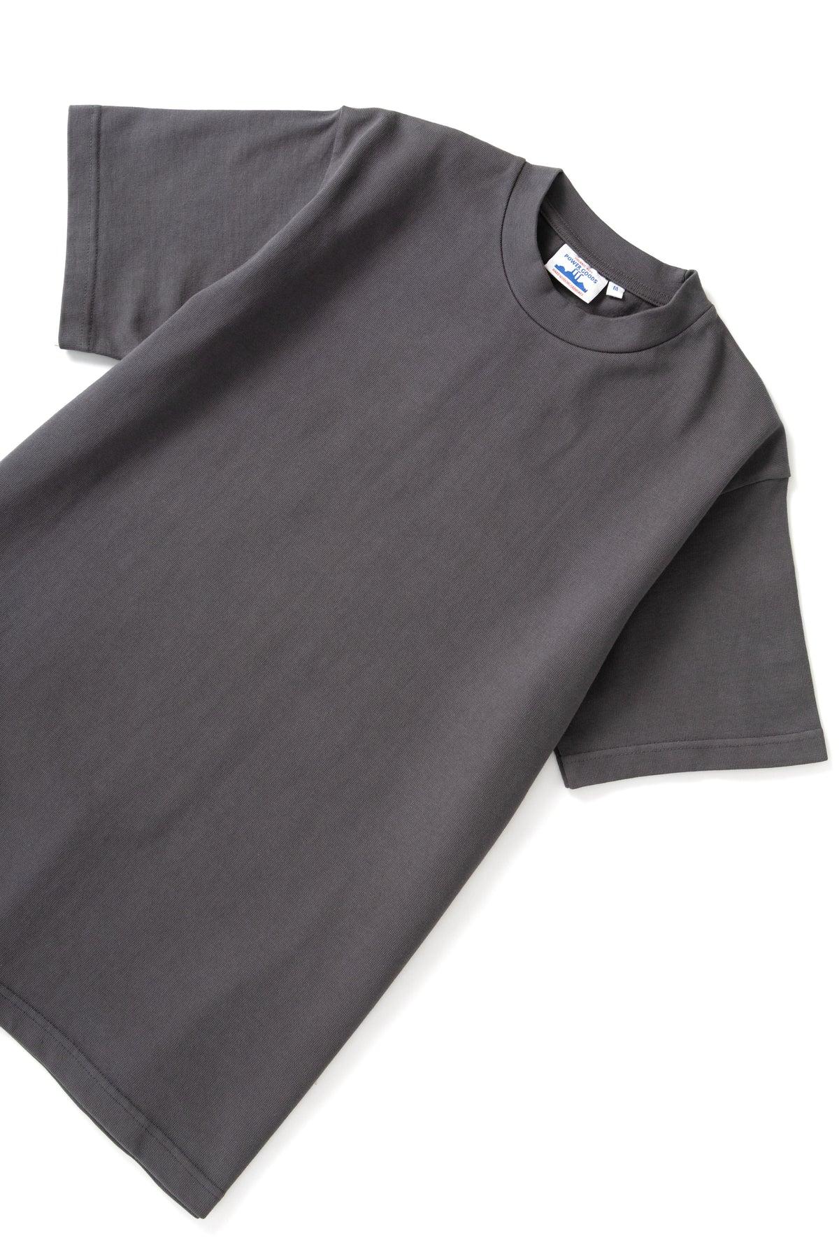 Power Goods - Super Weight T-Shirt - Washed Black Product Image