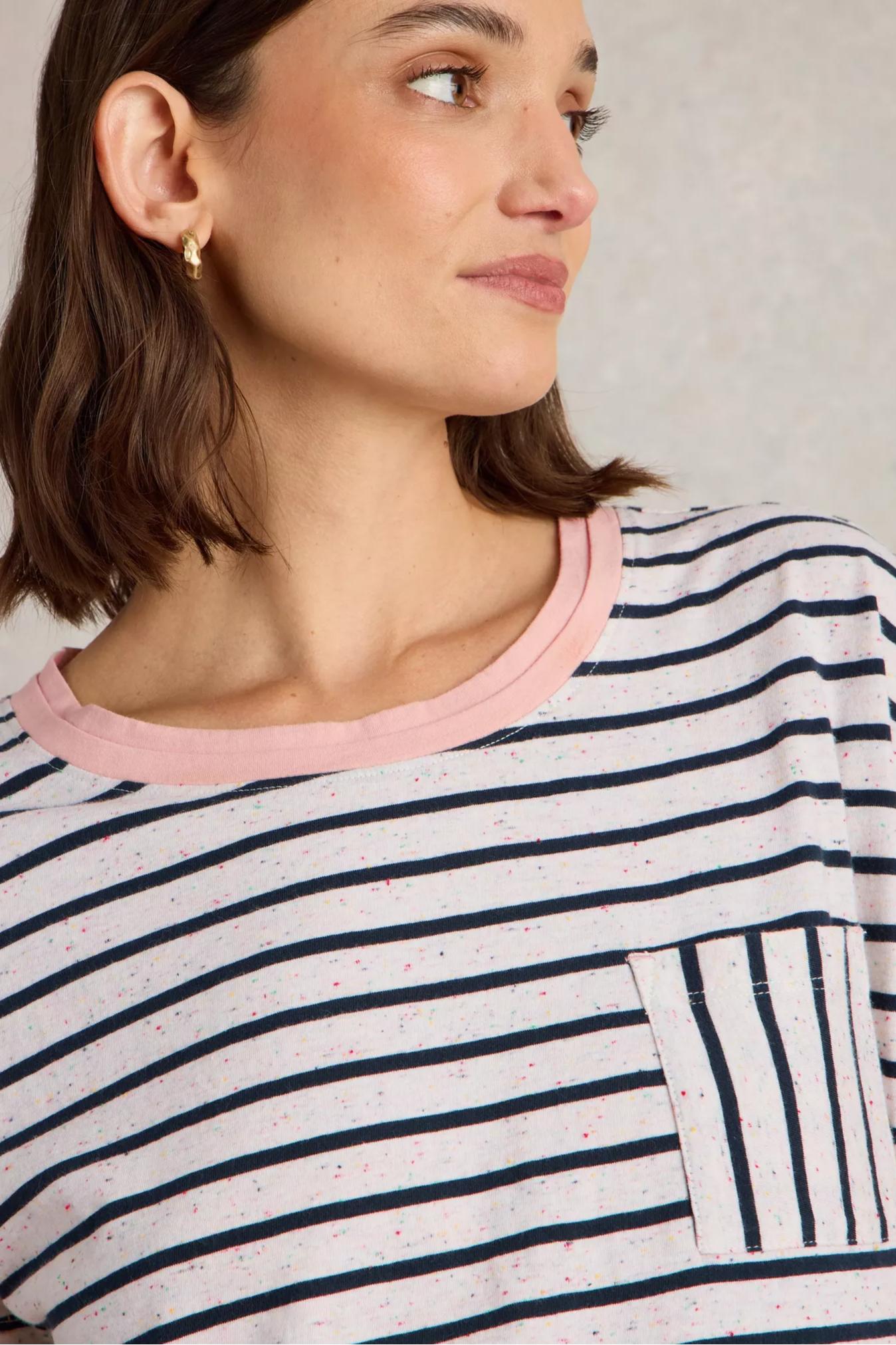 Dani Stripe Tee Product Image