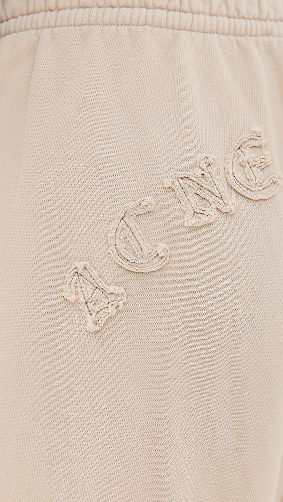 Acne Studios Logo Sweatpants | Shopbop Product Image