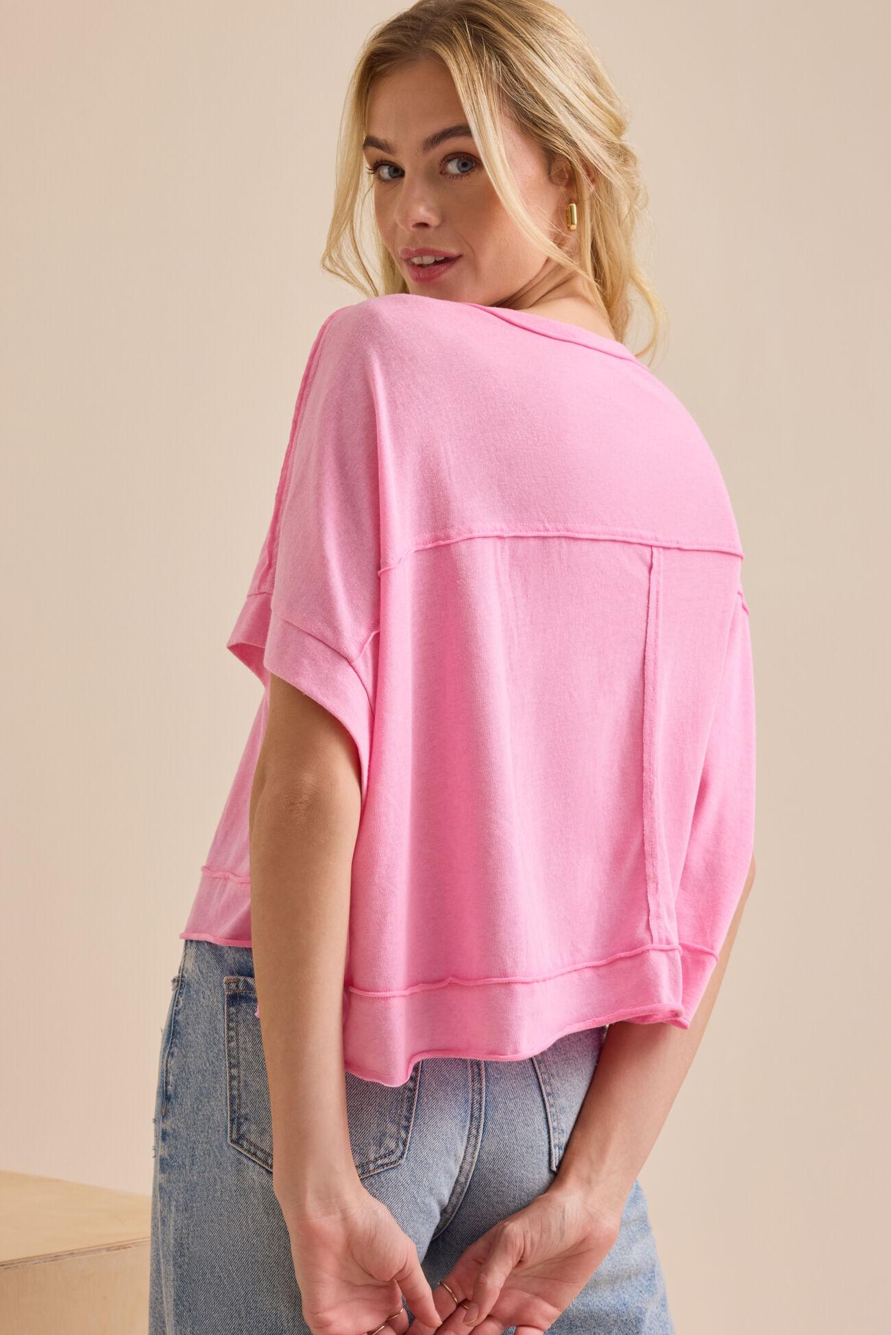 Khani Boxy Pocket Tee Product Image