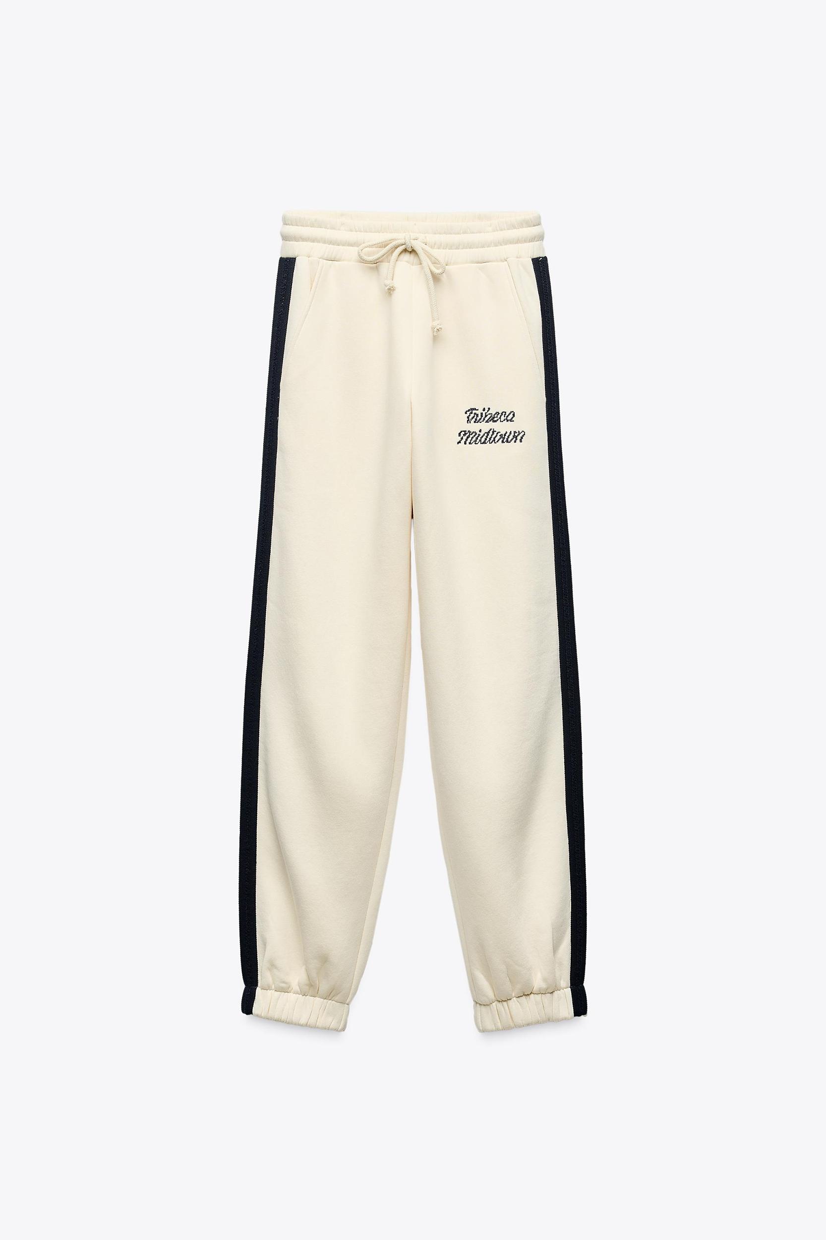 TEXT PRINT SWEATPANTS Product Image