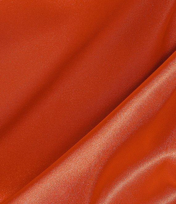 GB Social Cowl Halter Neck Satin Mini Dress Product Image