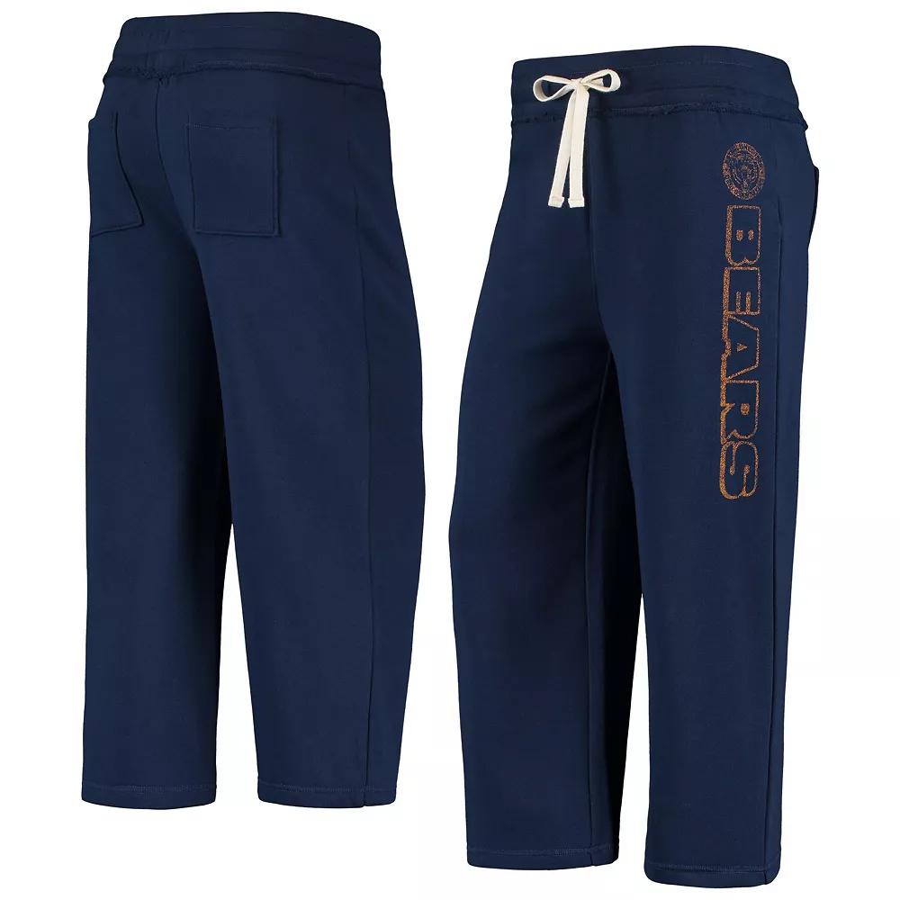 Women's Junk Food Navy Chicago Bears Cropped Pants,  Product Image