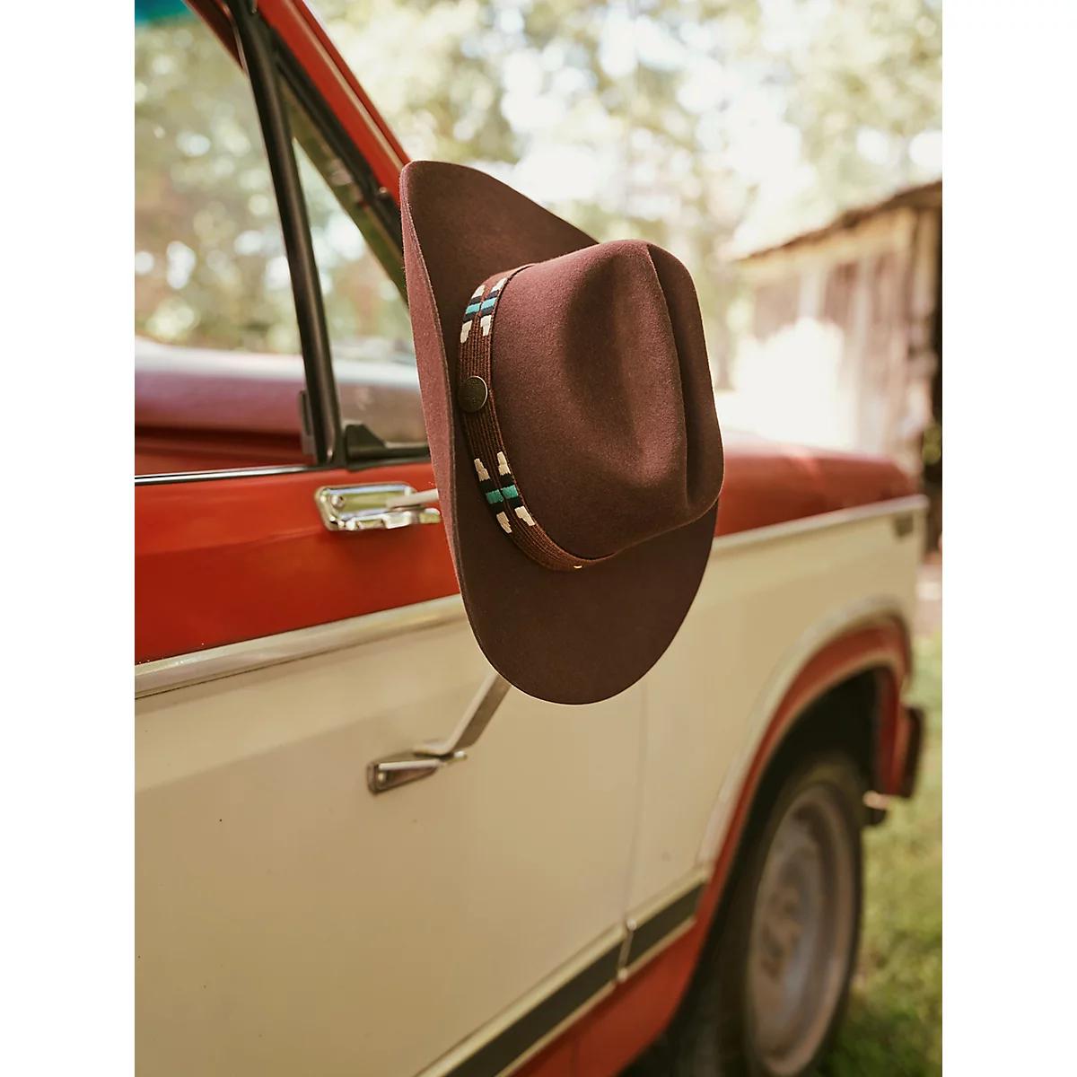 Men's Classic Cattleman's Crease Cowboy Hat in Dark Product Image