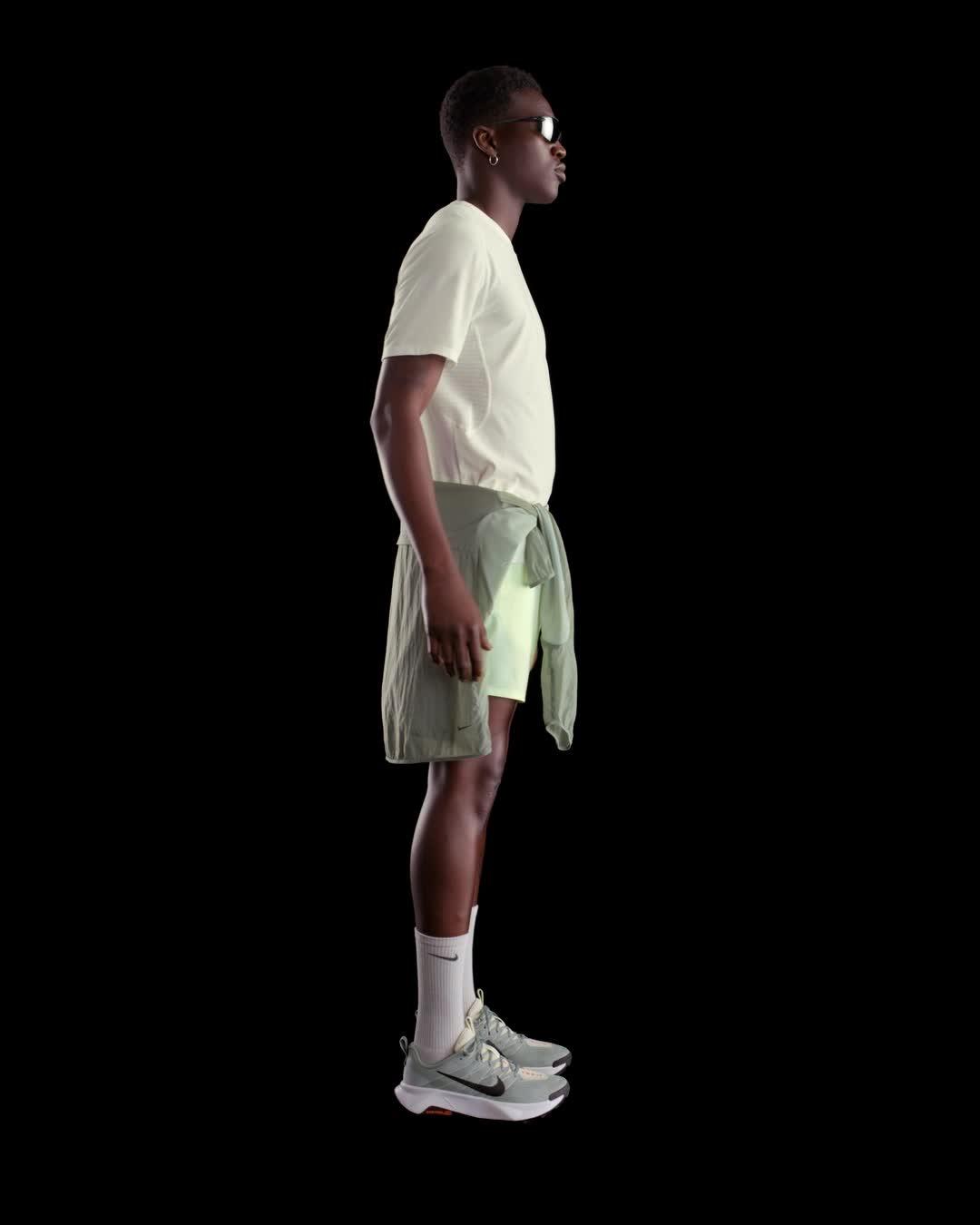 Nike Mens Solar Chase Dri-FIT ADV Short-Sleeve Running Top | HJ3580-133 Product Image