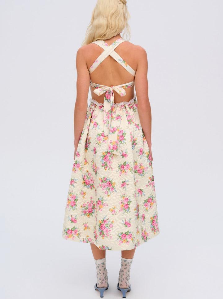 Amandine Midi Dress — Multi Product Image