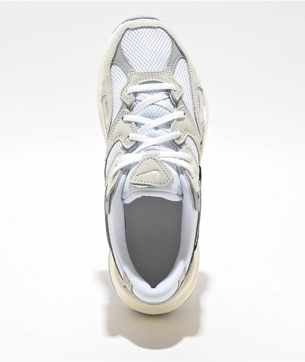Nike AL8 White, Metallic Silver & Smoke Grey Shoes Product Image