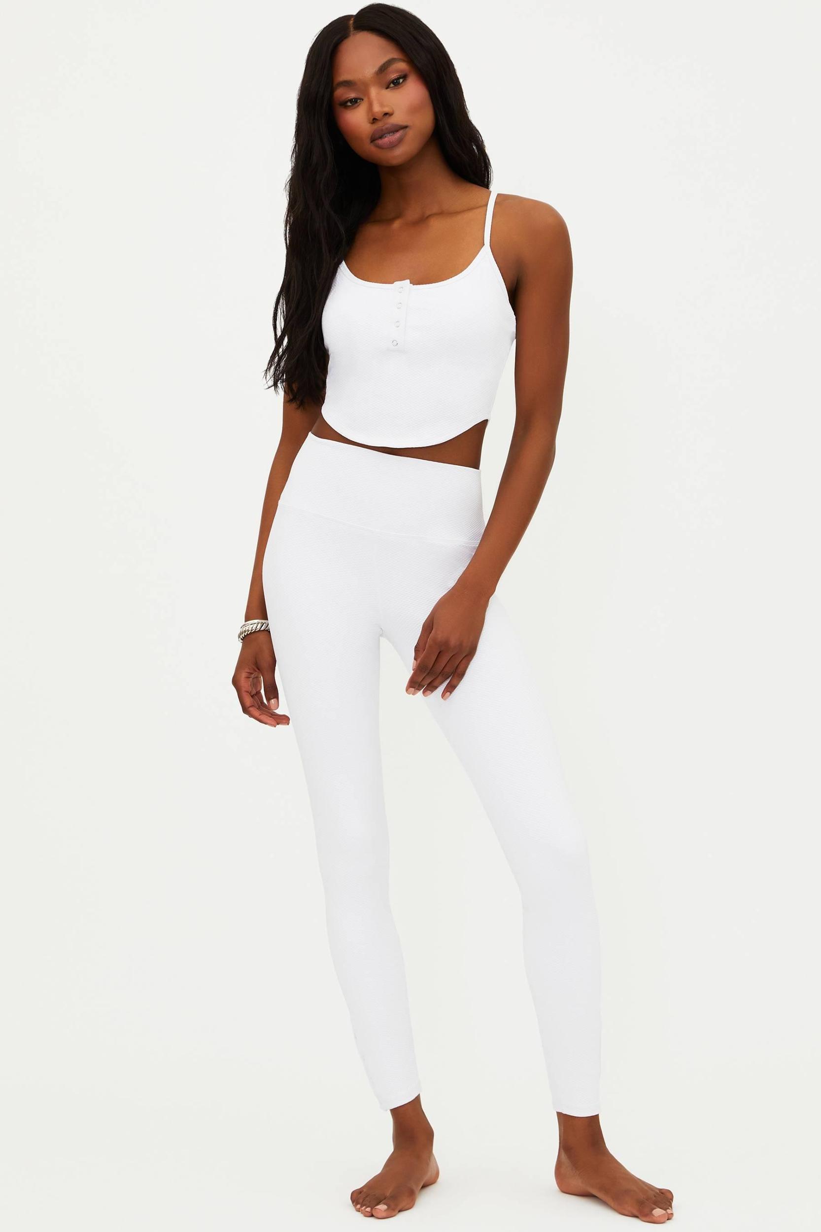 Tinsley Legging White Waffle Product Image