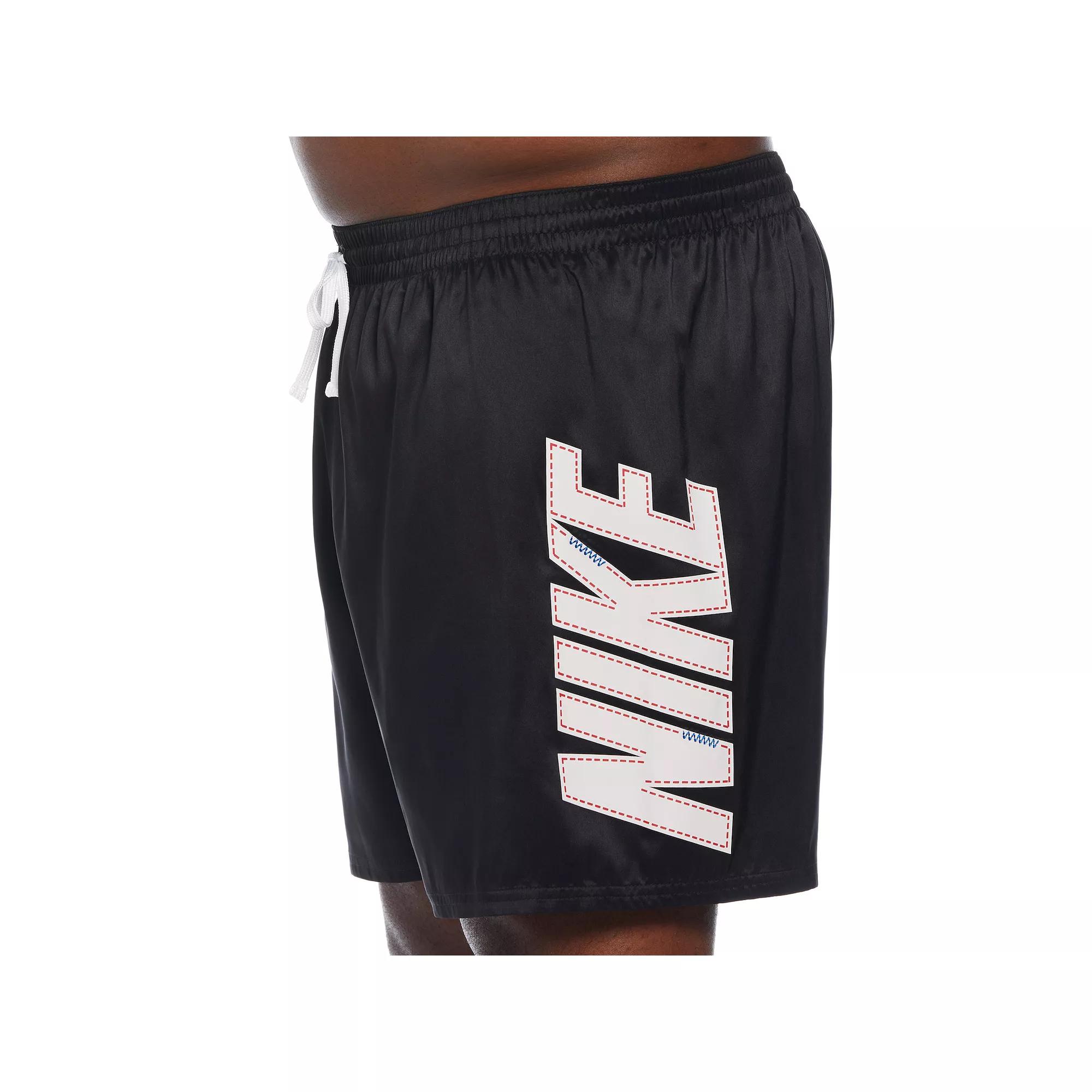 Big & Tall Nike 9-in. Big Block Swim Trunks, Mens Product Image
