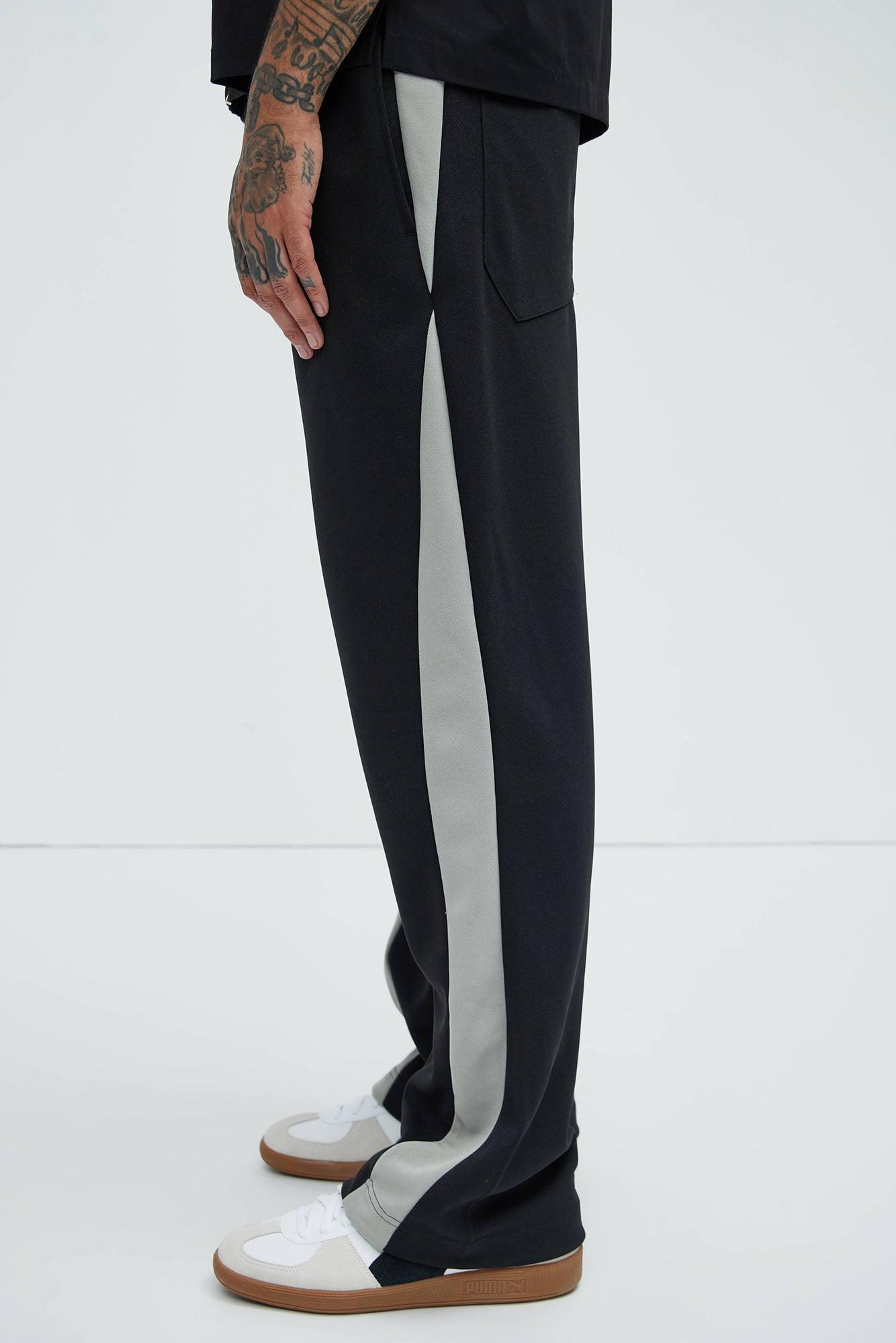 Hopper Relaxed Track Pants - Black Product Image