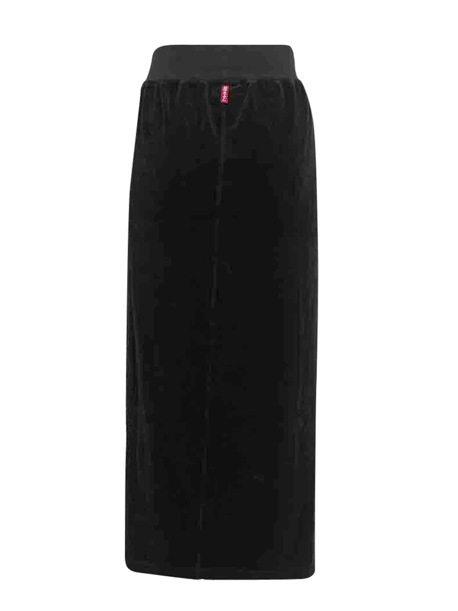 Hard Tail Velour Easy Fit Column Skirt (V-174) Product Image