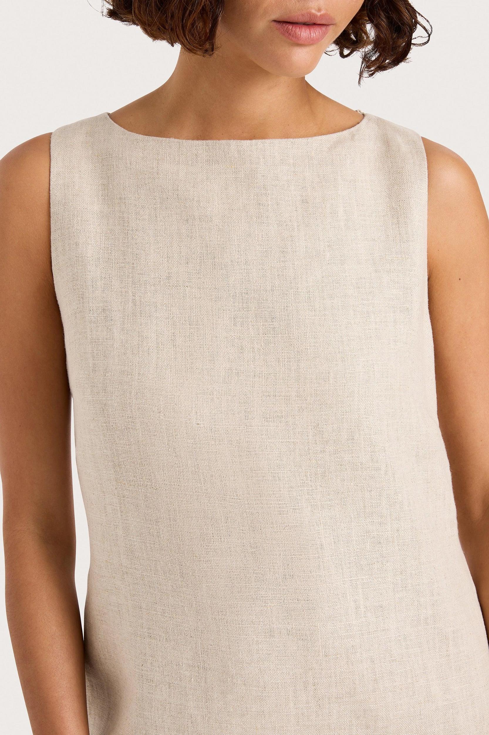 Kelly Mini Dress Natural Product Image