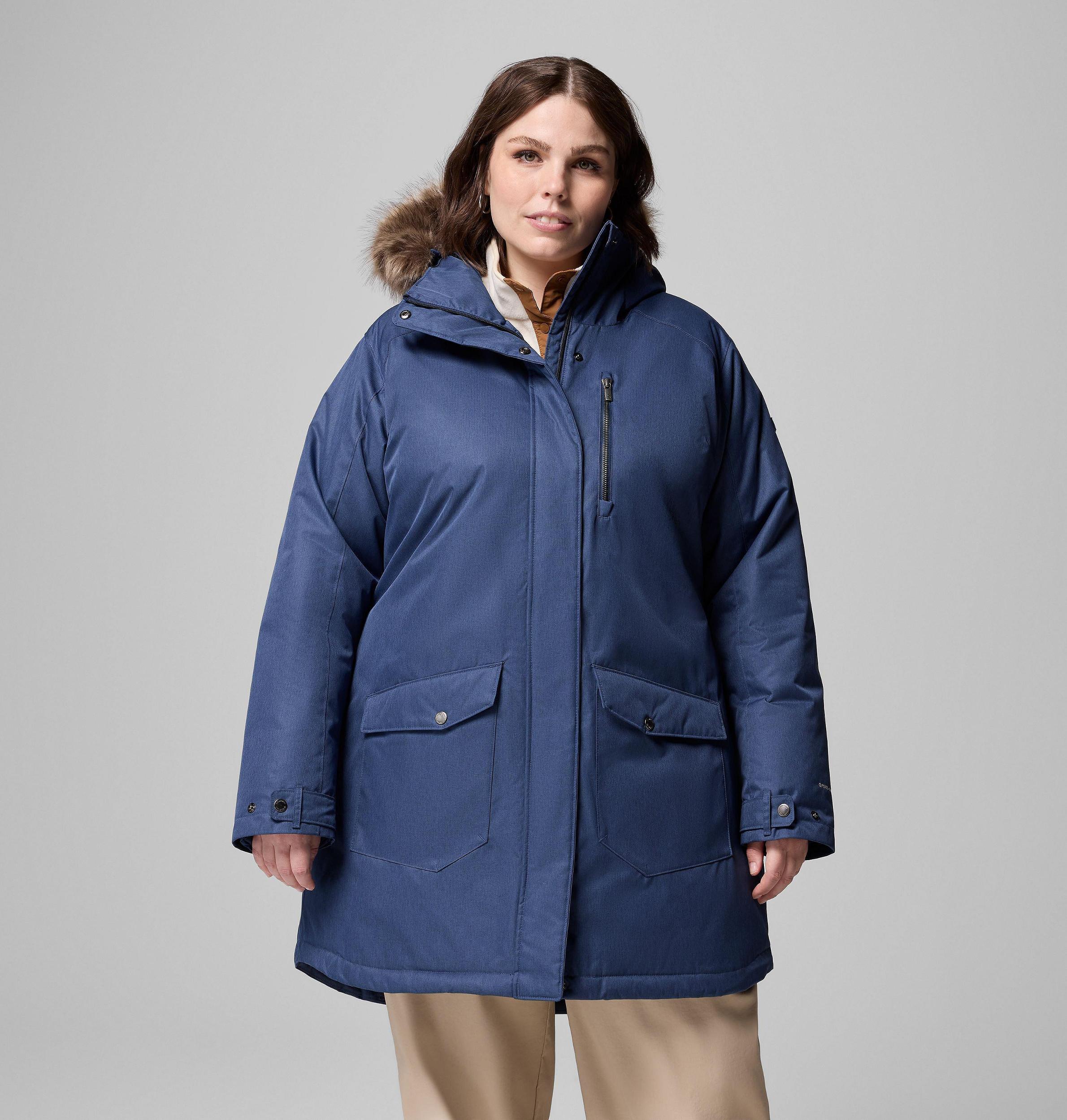 Columbia Womens Suttle Mountain Long Insulated Jacket - Plus Size- Product Image