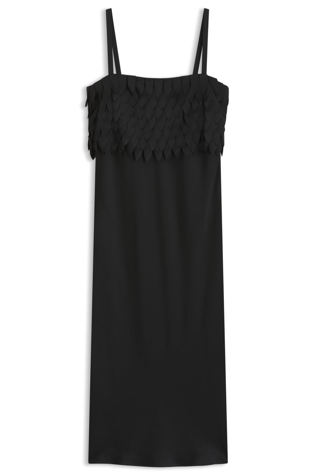 Strappy dress with laser-cut shapes Product Image