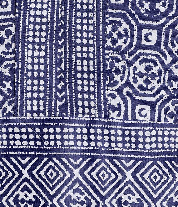 J.McLaughlin Lola Knit Split V-Neck 3/4 Sleeve Dress Product Image