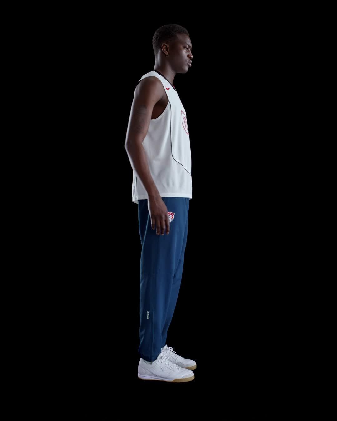 USMNT 2004 Total 90 Reissue Nike Mens Soccer Replica Track Pants | HV4434-486 Product Image