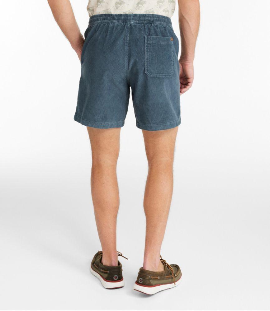 Men's Wide-Wale Cord Pull-On Shorts, 7" Product Image