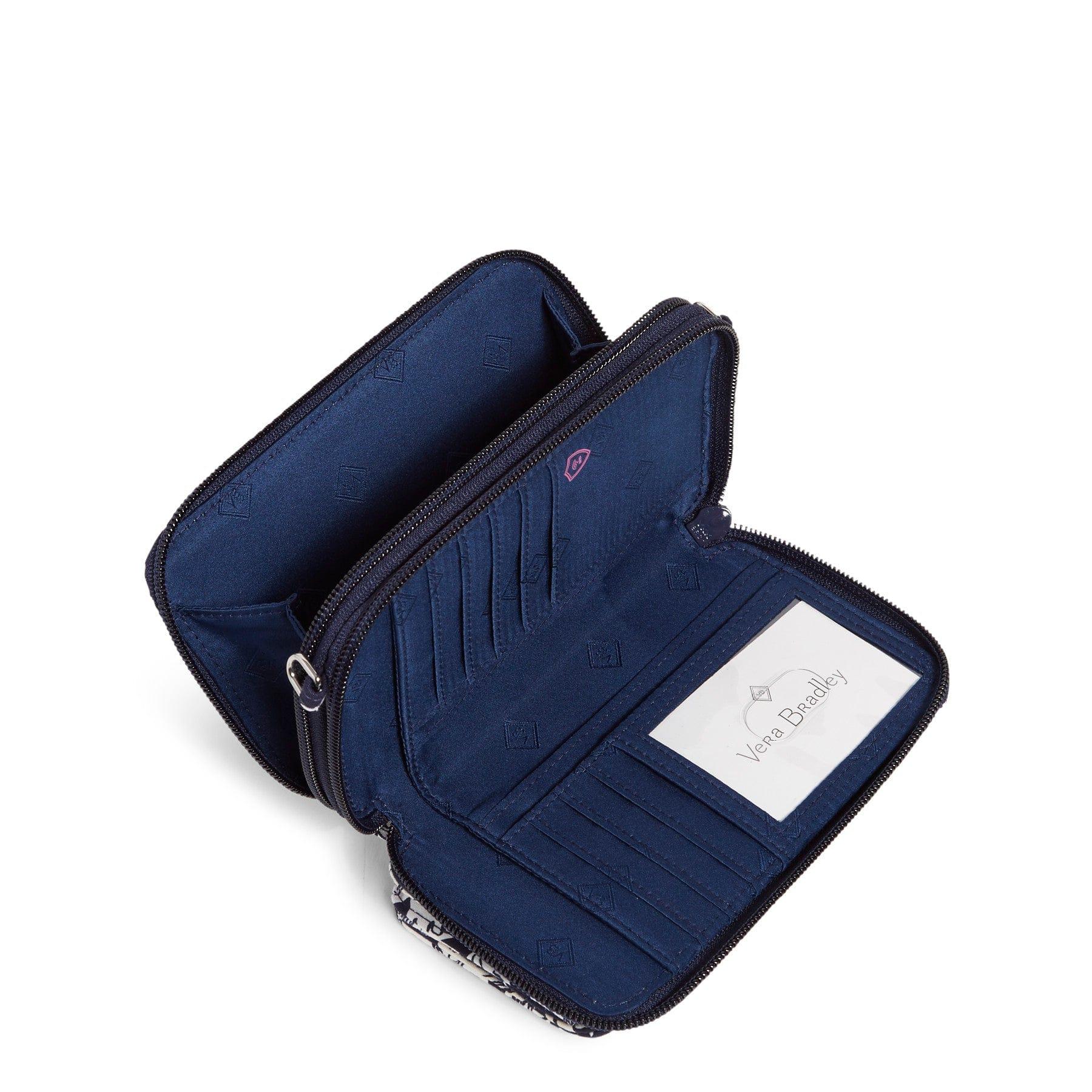 Two Tone 10k Gold Angel Wing & Cross Pendant Necklace, Women's,  Product Image