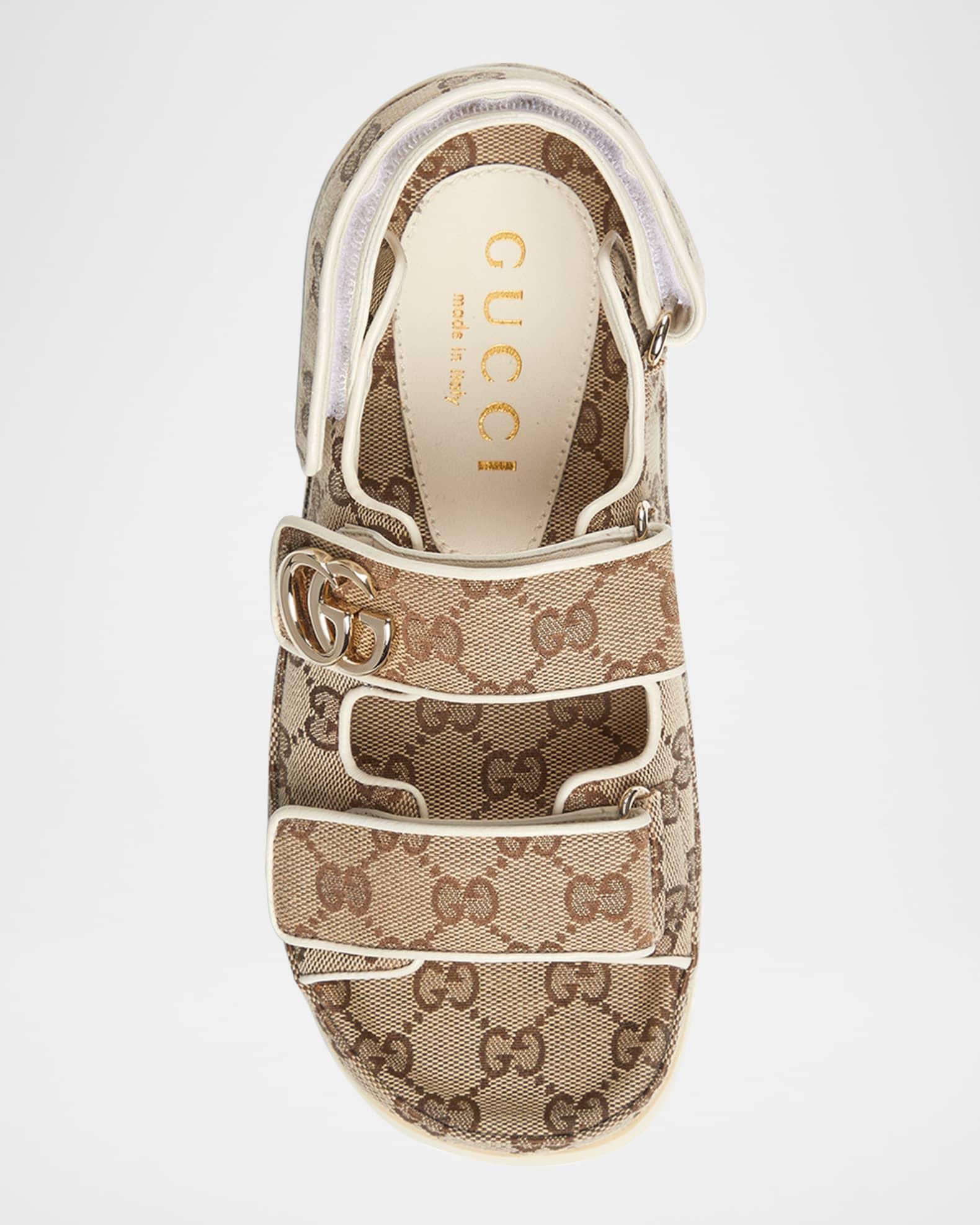 Marmont GG Double Strap Sandals Product Image