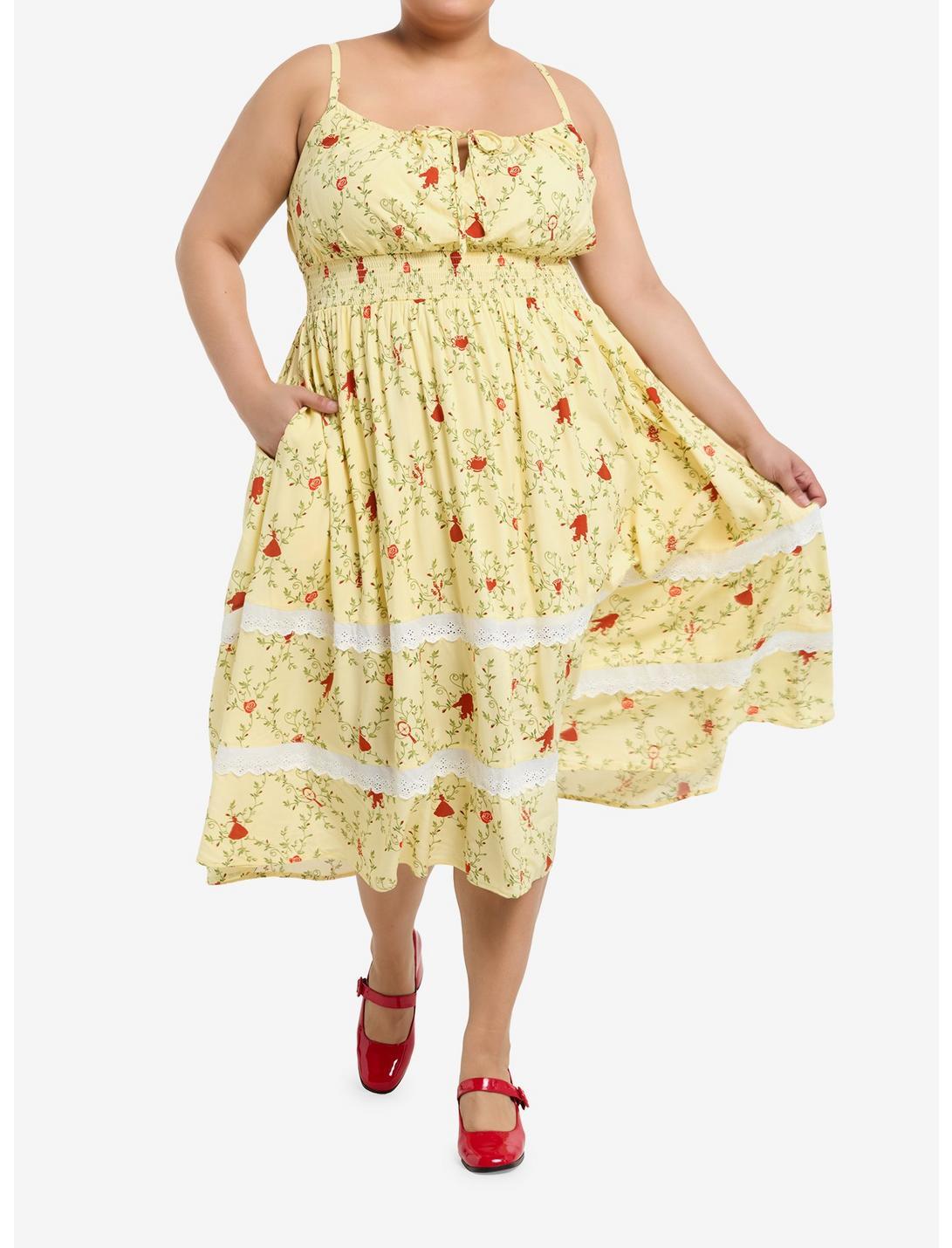 Disney Beauty And The Beast Belle Icons Smock Dress Plus Size Product Image