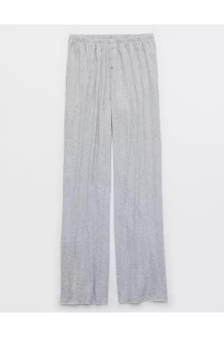 Aerie Off-Duty Pointelle Trouser PJ Women's Product Image