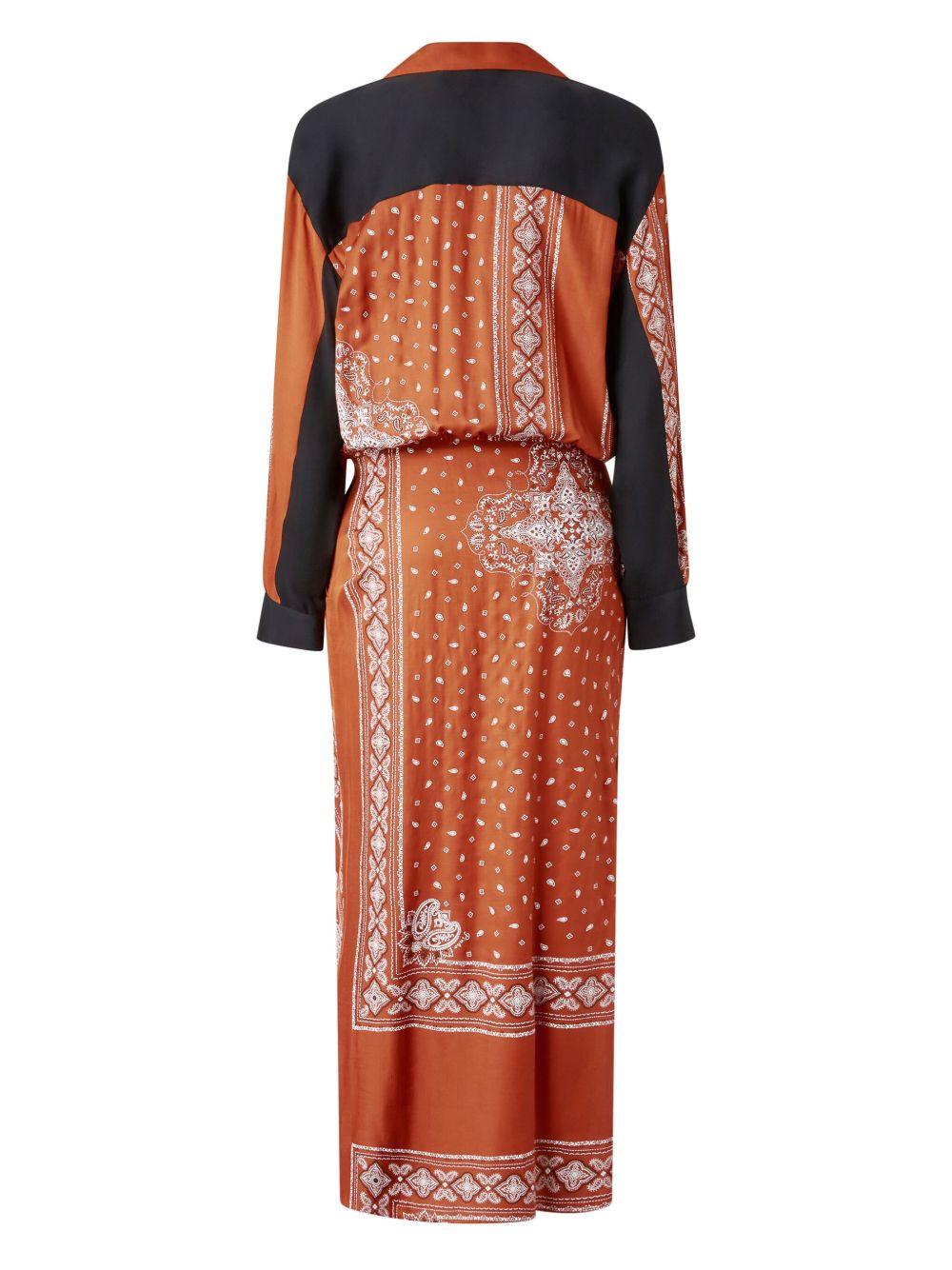 bandana-print dress Product Image