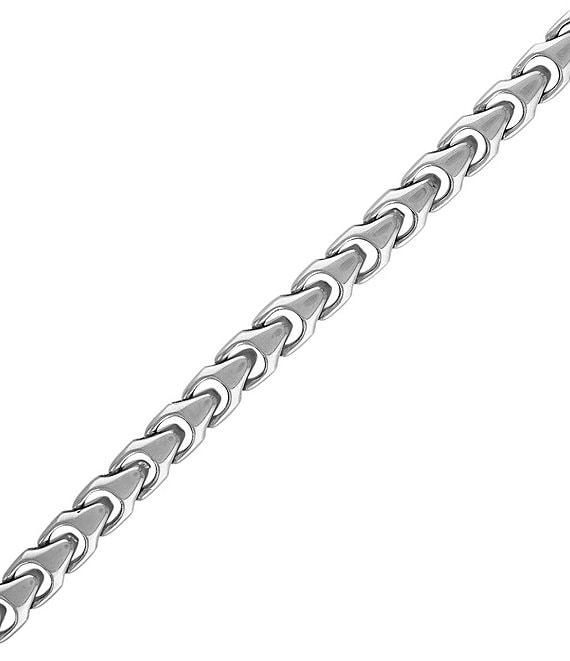 Bulova Men's Stainless Steel Chain Bracelet Product Image