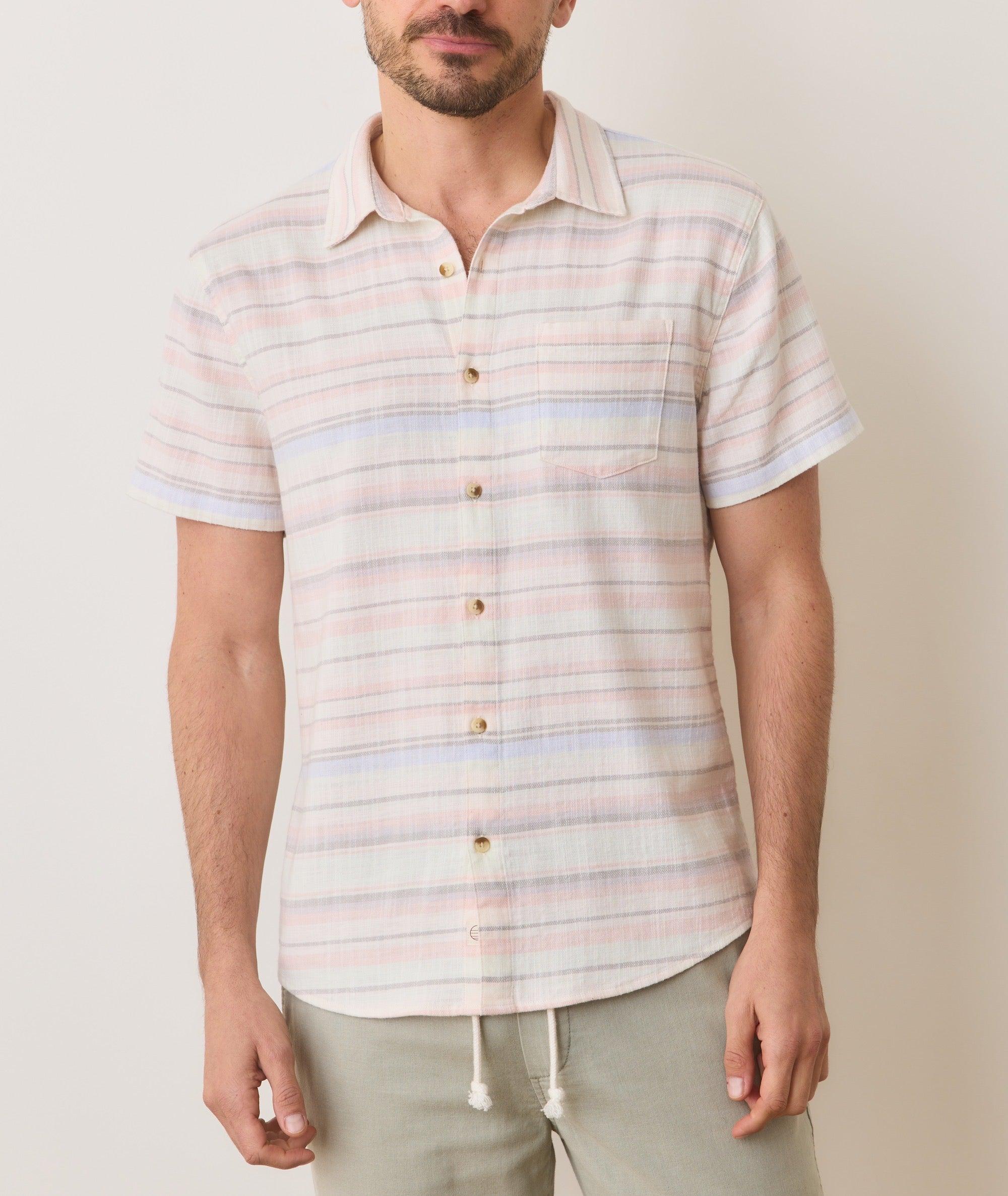 Stretch Selvage Short Sleeve Shirt Product Image