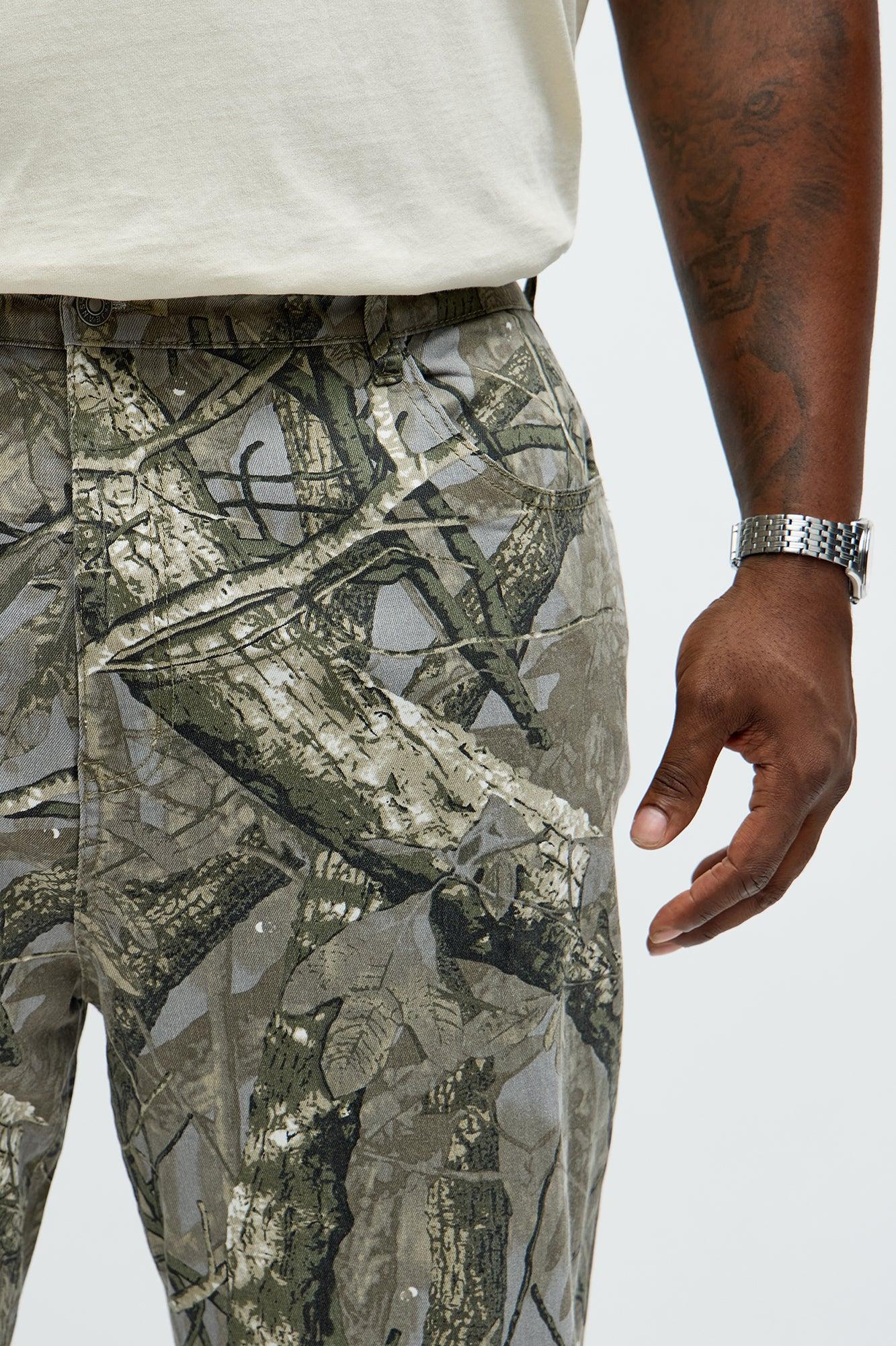 Baggy Hunting In These Streets Pants - Camouflage Male Product Image