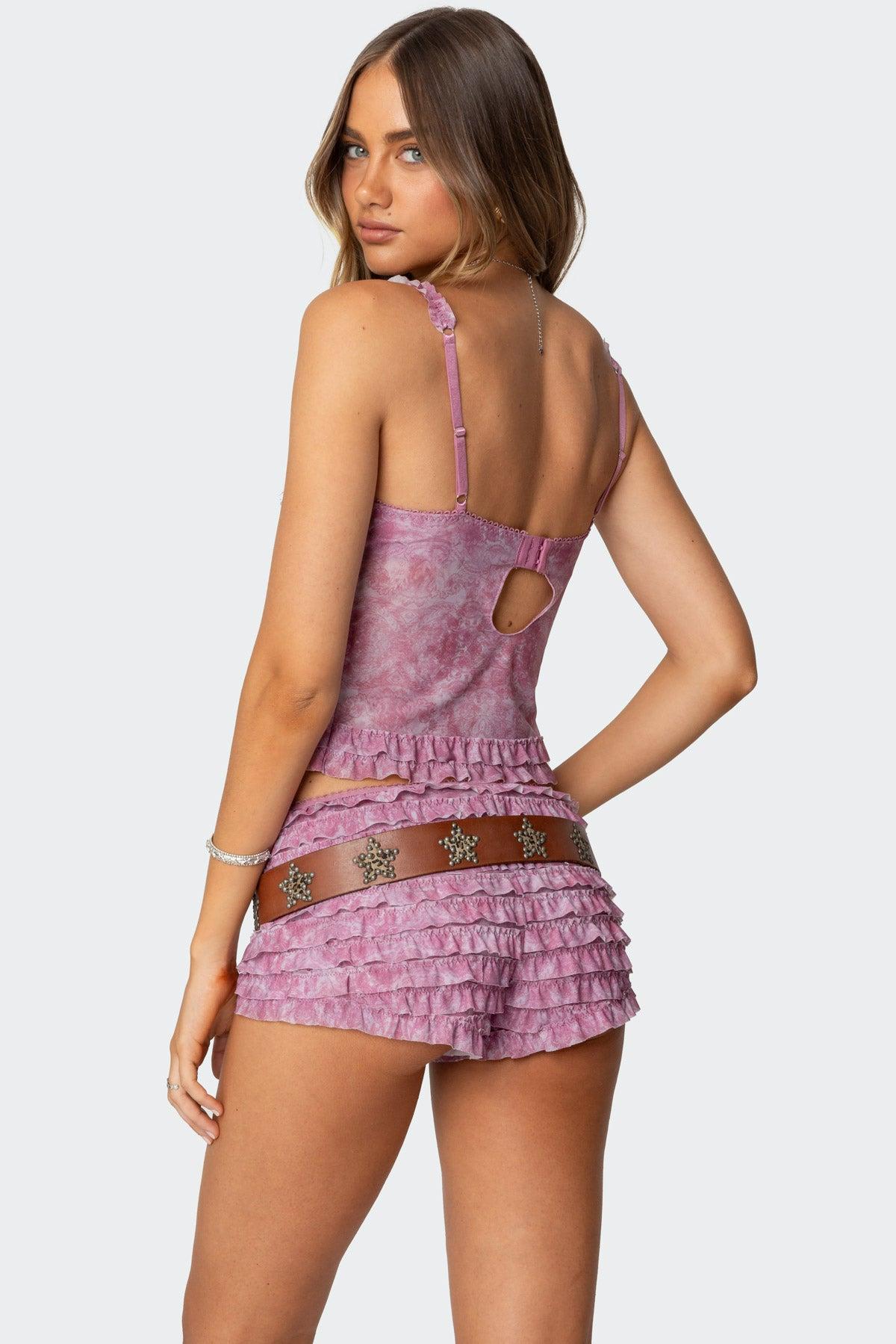 Shailee Ruffled Bra Top Product Image