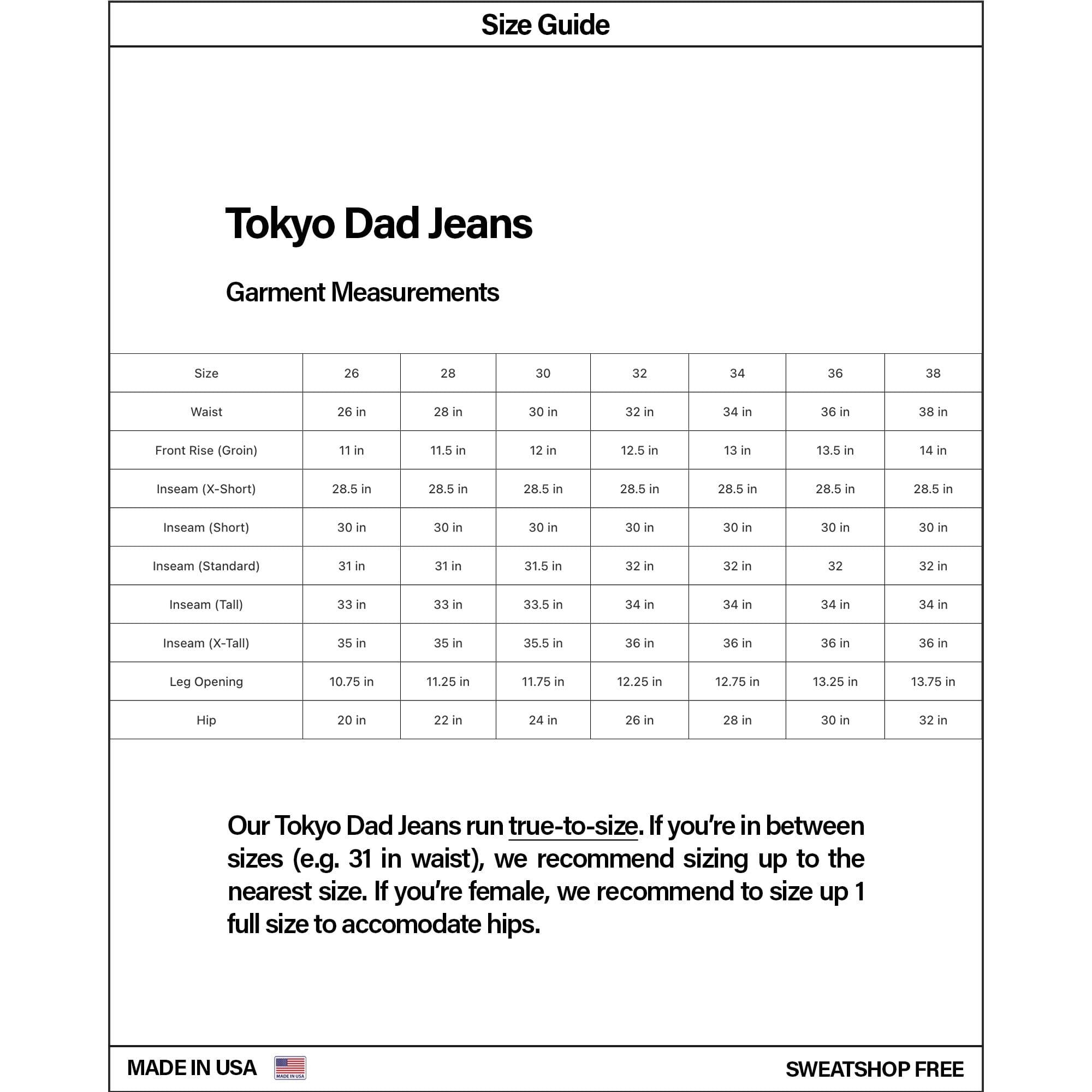 Tokyo Dad Jeans | Baggy, Wide-Leg Product Image