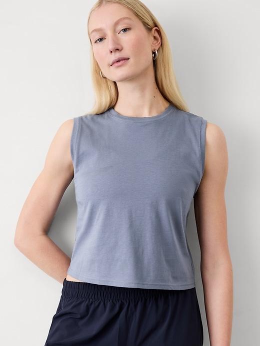 True Cotton Crop Tank Product Image