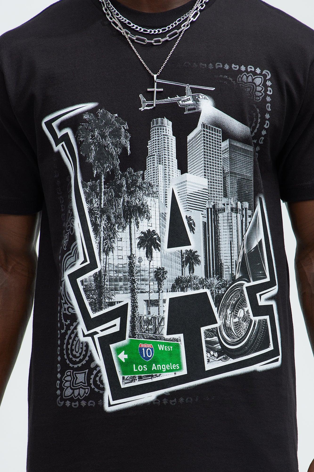 LA Classic Short Sleeve Tee - Black Product Image