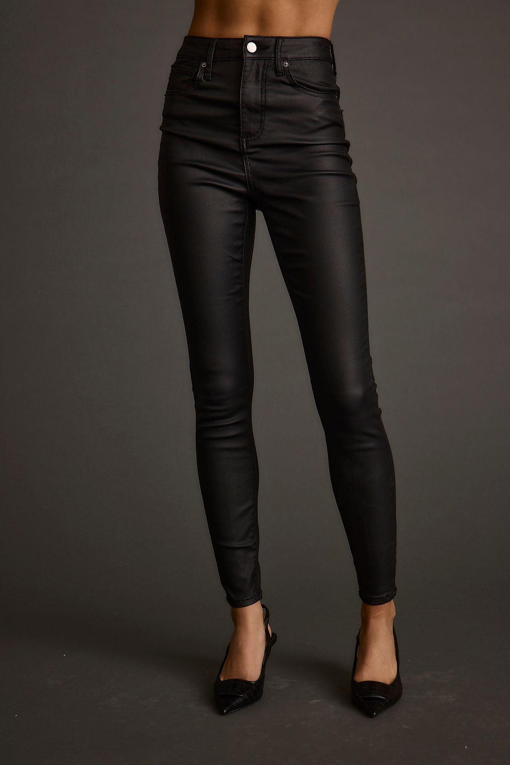 Nixon Black Coated Pants Product Image