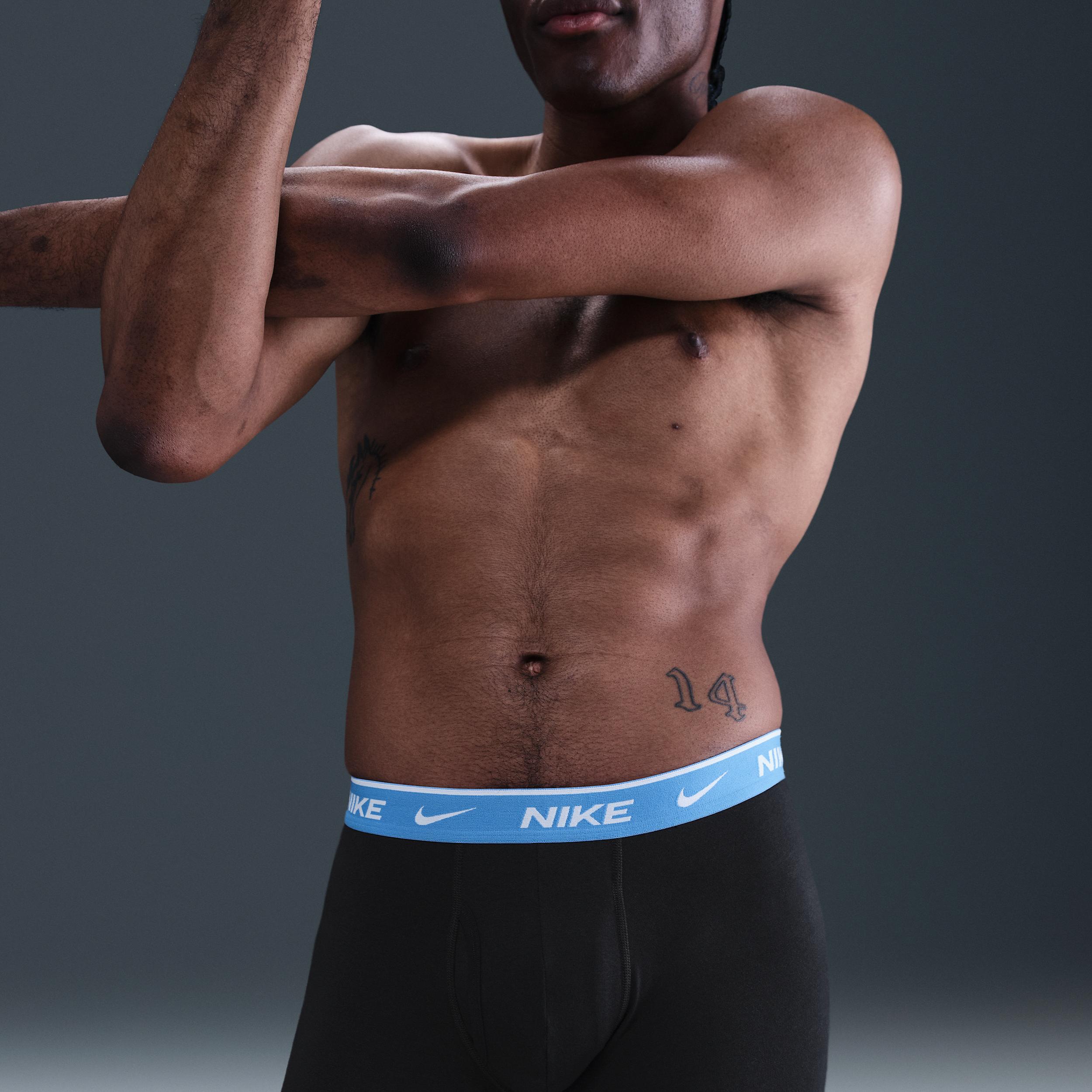 Nike Mens Dri-FIT Essential Cotton Stretch Boxer Briefs (3-Pack) | KE1167-997 Product Image