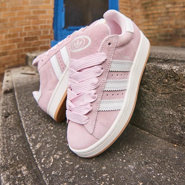Womens adidas Campus 00s Athletic Shoe - Clear / White Product Image