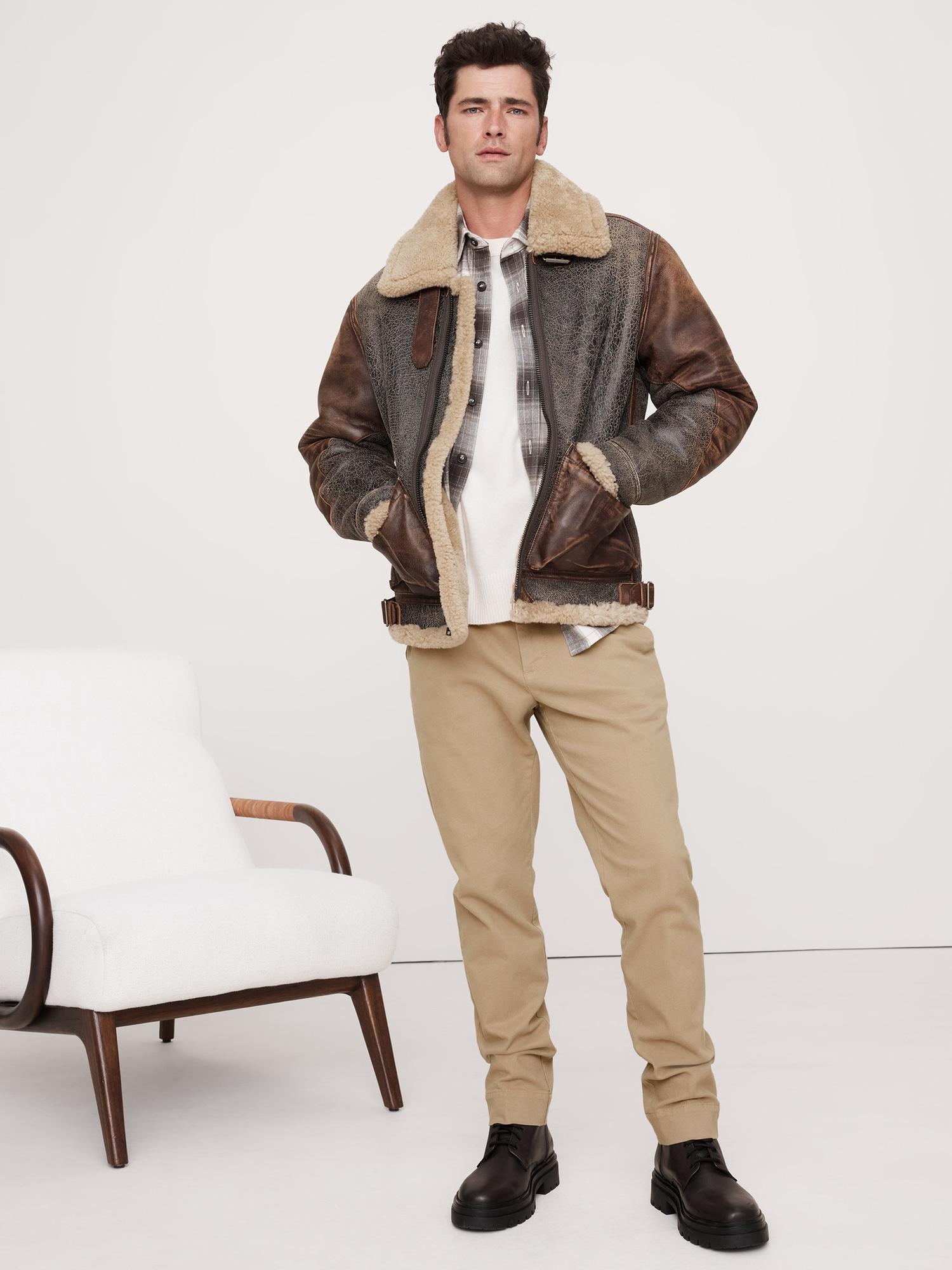 Slim Brushed Stretch Chino Product Image