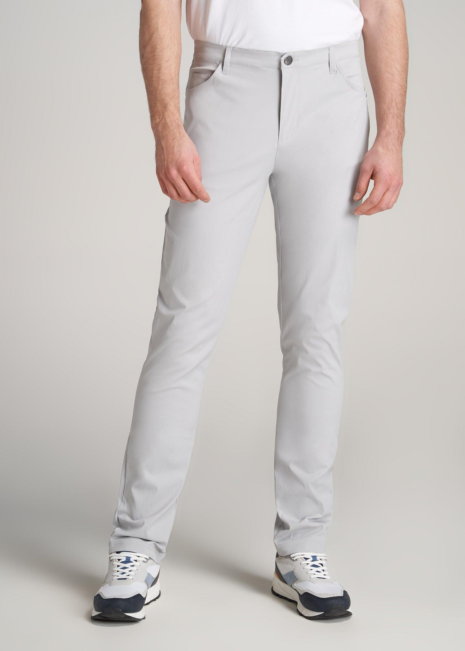 TAPERED-FIT Traveler Pants for Tall Men in Tan Male Product Image