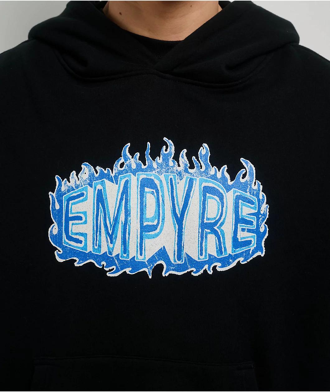 Empyre Flame Thrower Black Hoodie Product Image