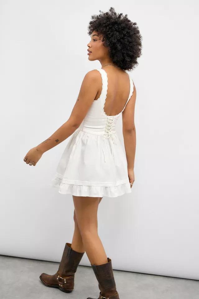 Kimchi Blue Gabriette Drop Waist Mini Dress Product Image