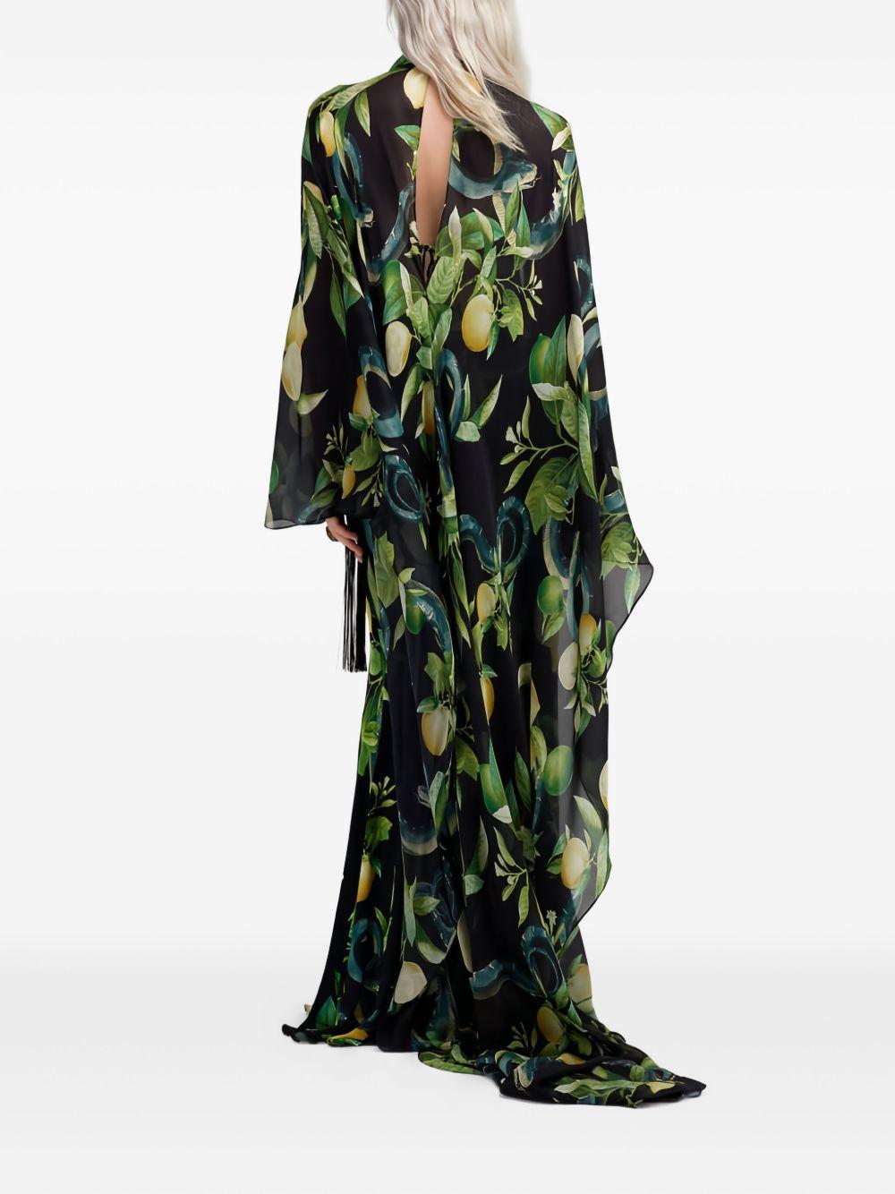 lemon-print dress Product Image