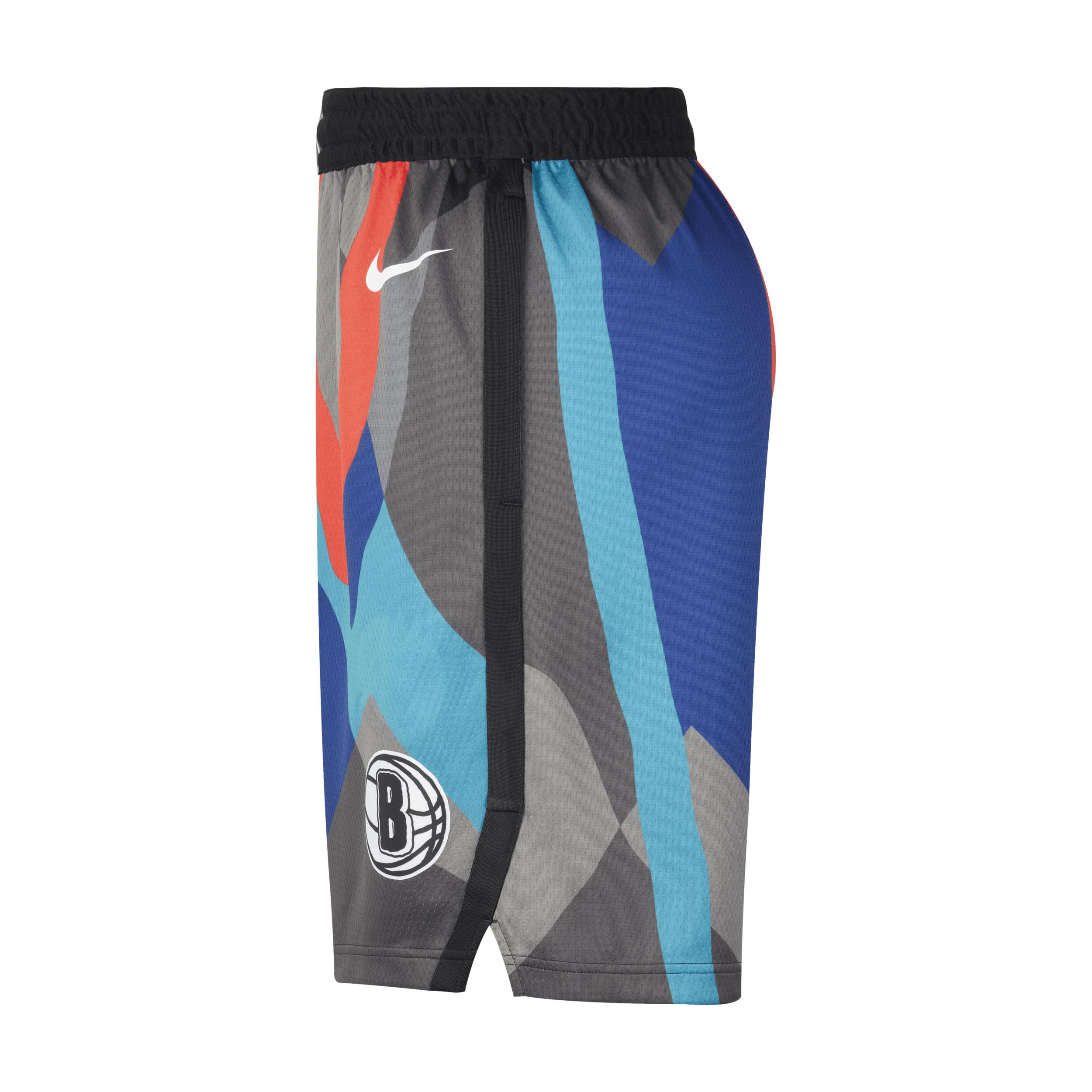 Brooklyn Nets 2023/24 City Edition Nike Men's Dri-FIT NBA Swingman Shorts Product Image