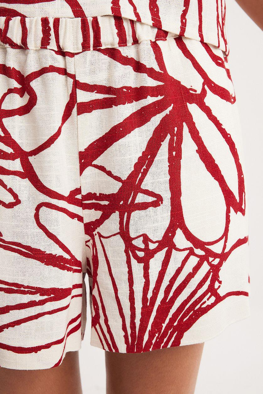 Linen Blend Shorts Product Image