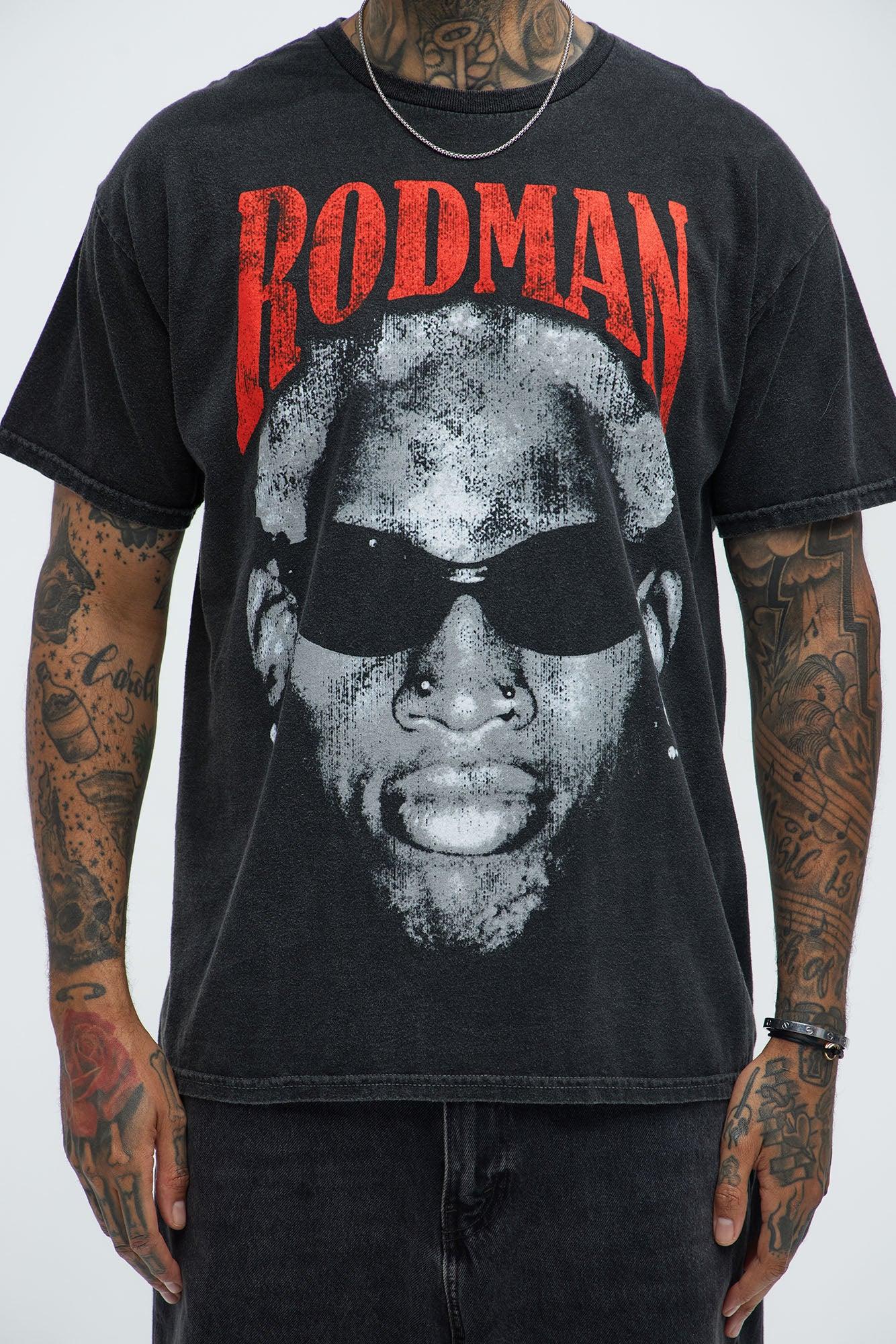 Dennis Rodman Short Sleeve Tee - Black Product Image