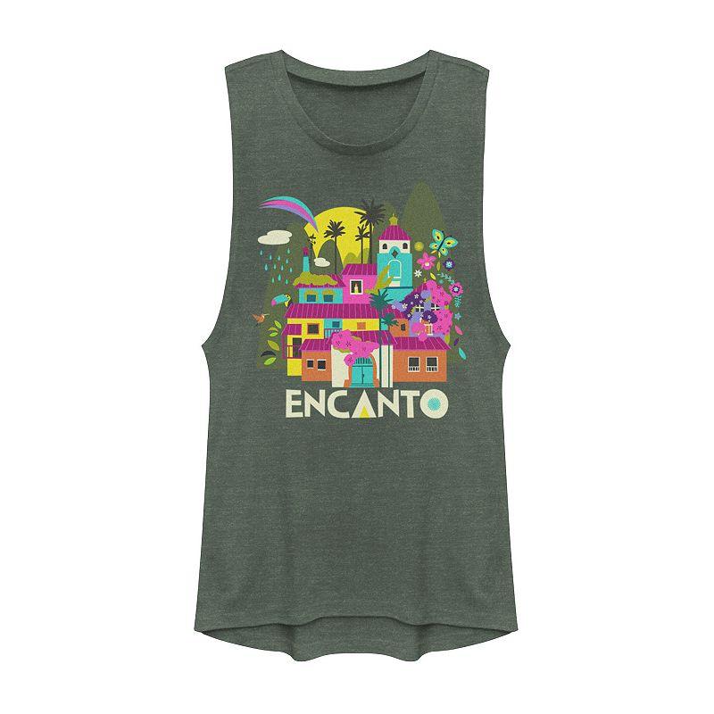 Disney's Encanto Gold Color Pop Muscle Tank Top, Girl's,  Product Image