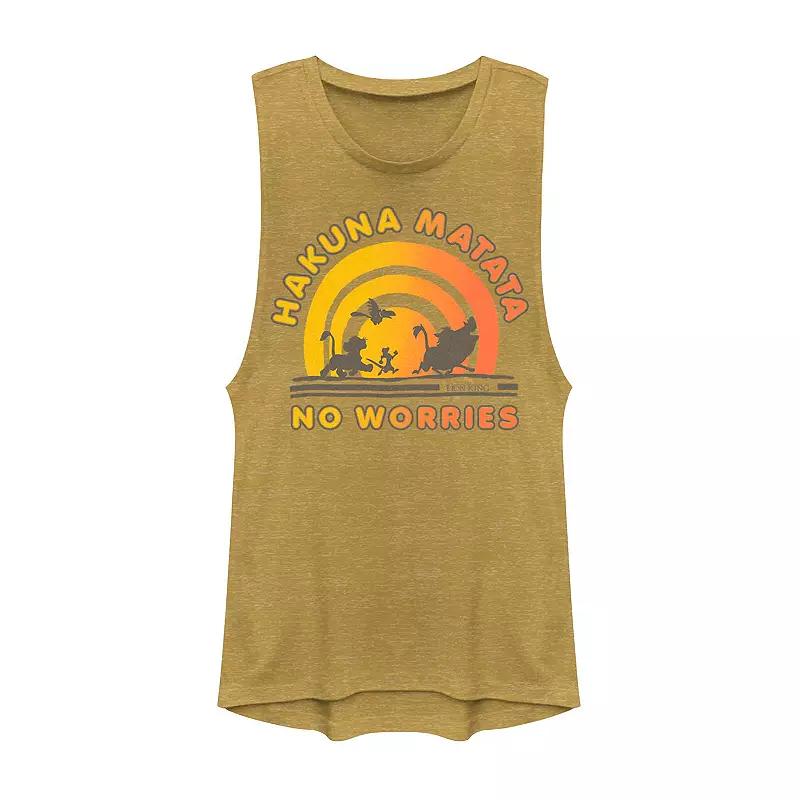 Junior's All For Love Love For All Gradient Flower Outline Muscle Tank Top, Girl's,  Product Image