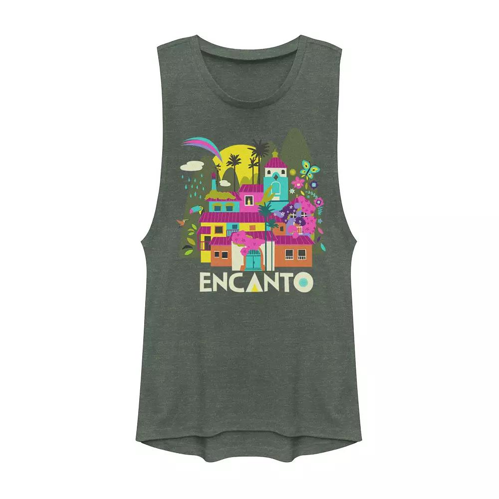 Disney's Encanto Gold Color Pop Muscle Tank Top, Girl's,  Product Image